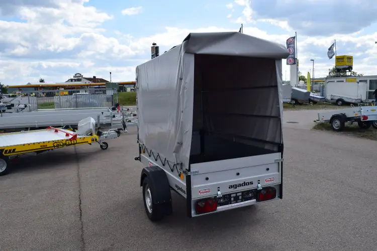 agados alux 3 alu bordwände + reling + hochplane